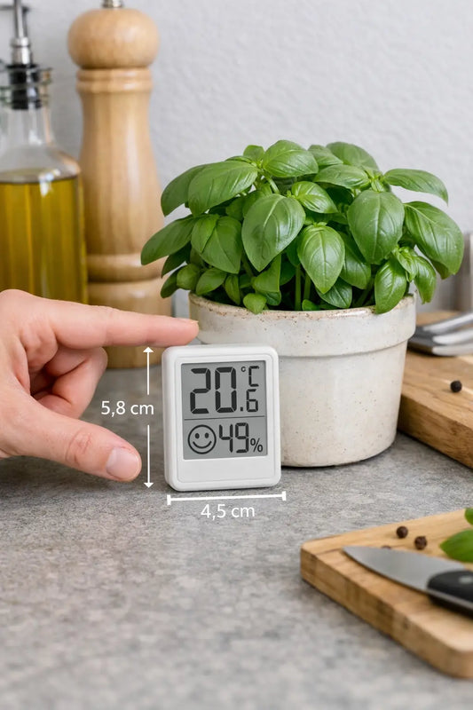 3x Digitales Thermo-Hygrometer